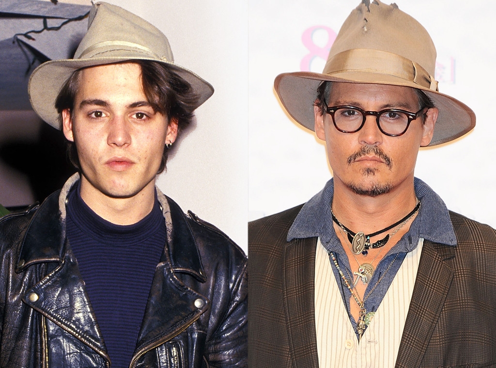 
	
	Johnny Depp đã sở hữu nét phong trần, lãng tử khi mới vào nghề.